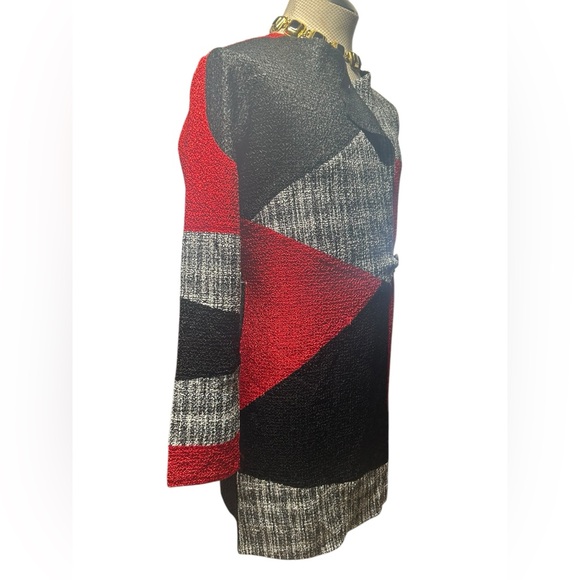 CHICO’S Travelers 🧳 Collection Women’s Multi Color Duster Perfect for Travel - Picture 3 of 10